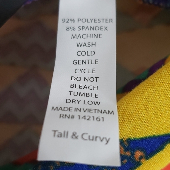 LULAROE Stretch Lounge Tall & Curvy Leggings Size - Picture 8 of 9